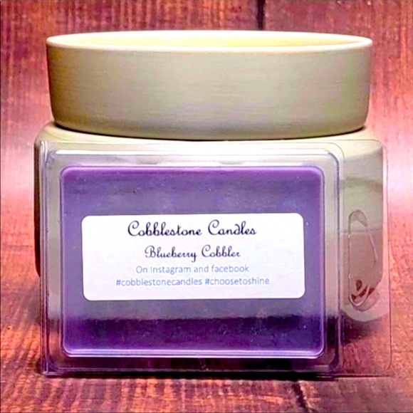 🫐Blueberry Cobbler Soy Wax Melts home scent by Cobblestone Candles - Picture 3 of 4